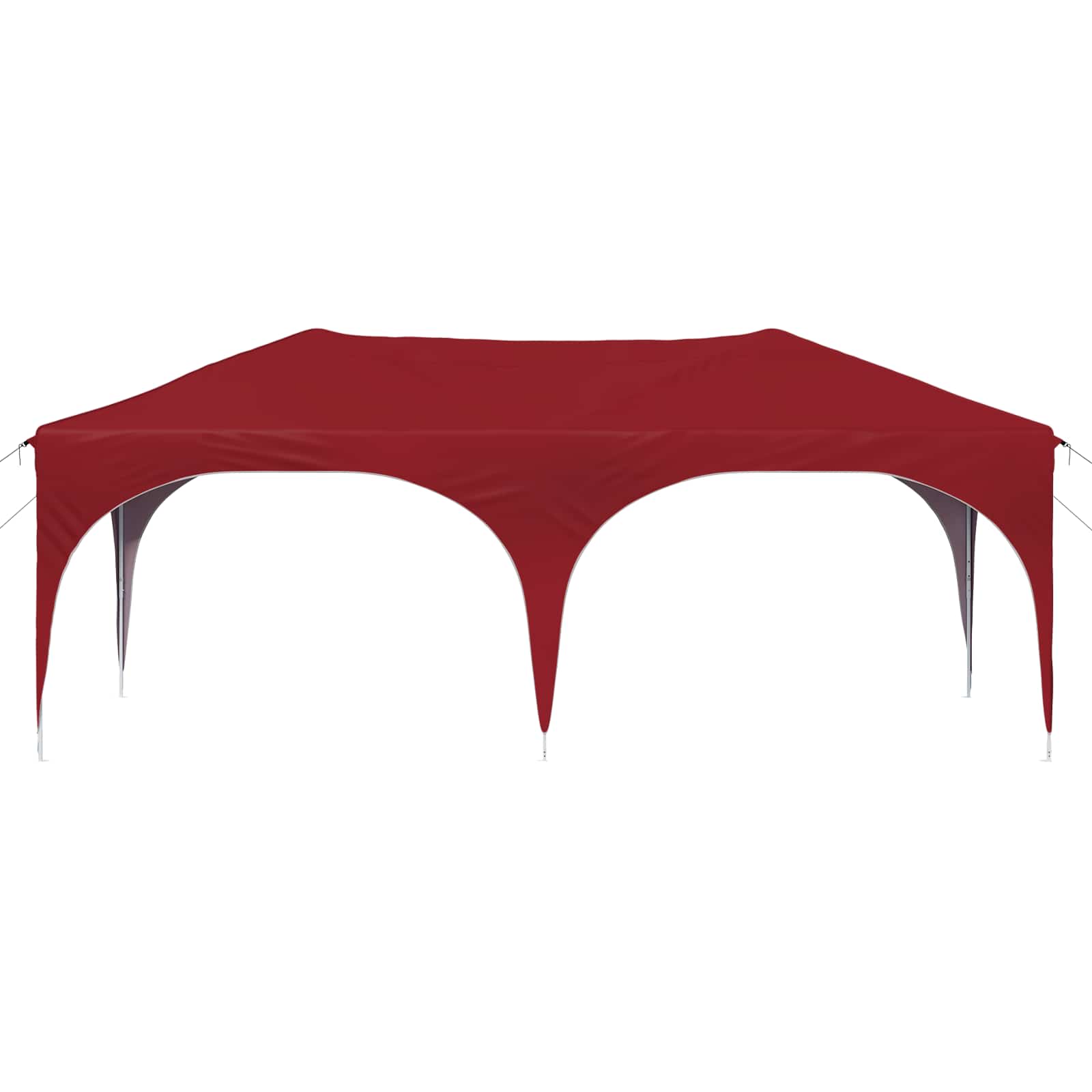 Tenda per feste a pop-up 575 x 288 x 245 cm Borgogna