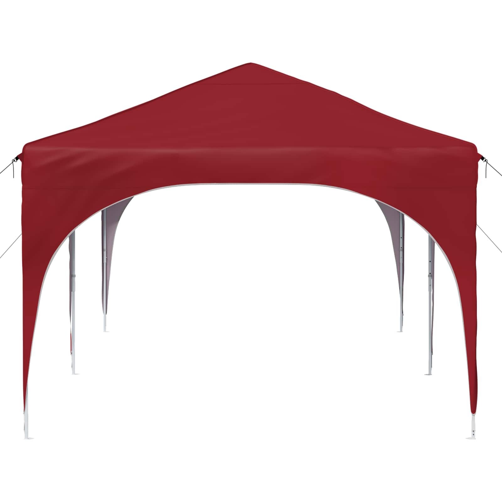Tenda per feste a pop-up 575 x 288 x 245 cm Borgogna