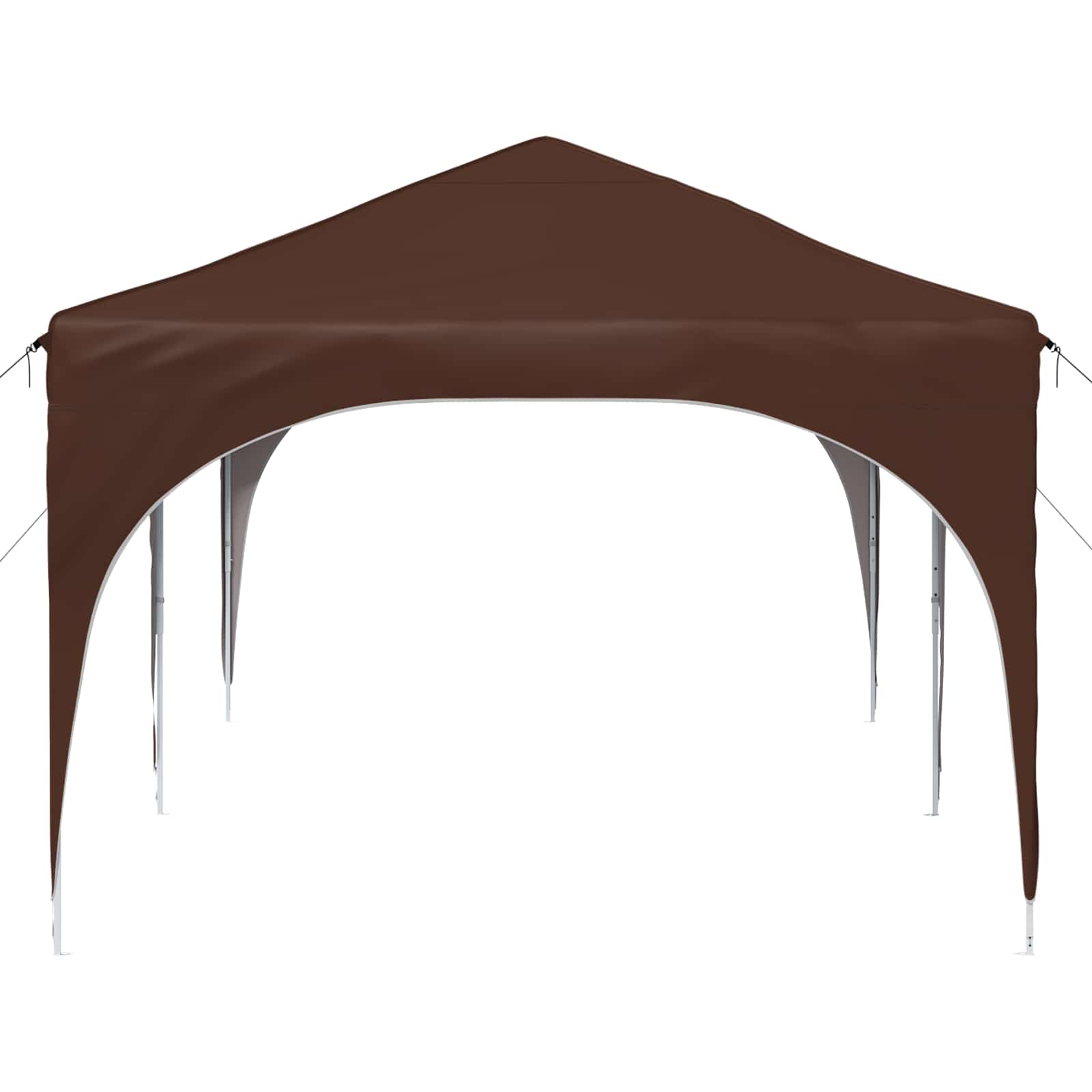 Tenda per feste a pop-up 575 x 288 x 245 cm Marrone
