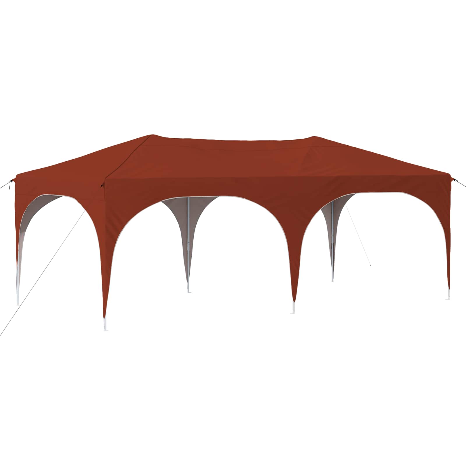 Tenda per feste a pop-up 575 x 288 x 245 cm Terracotta