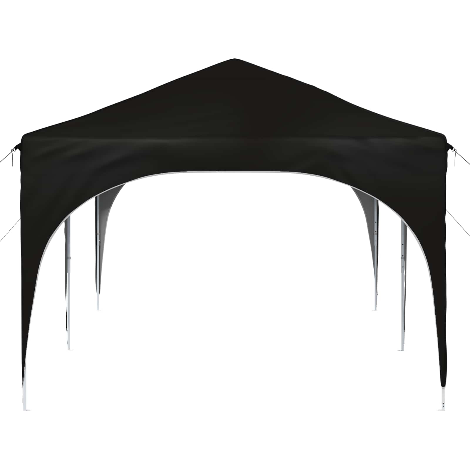 Tenda per feste a pop-up 575 x 288 x 245 cm Nero Tessuto Oxford