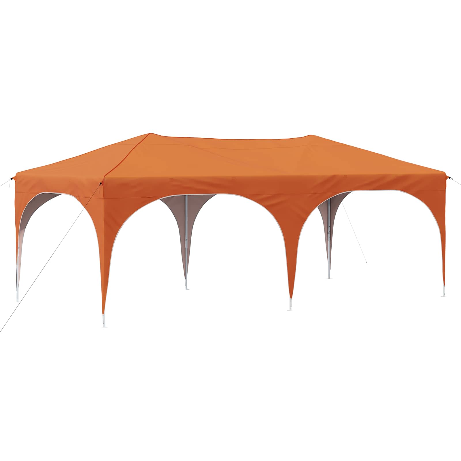 Tenda per feste a pop-up 575 x 288 x 245 cm Arancione