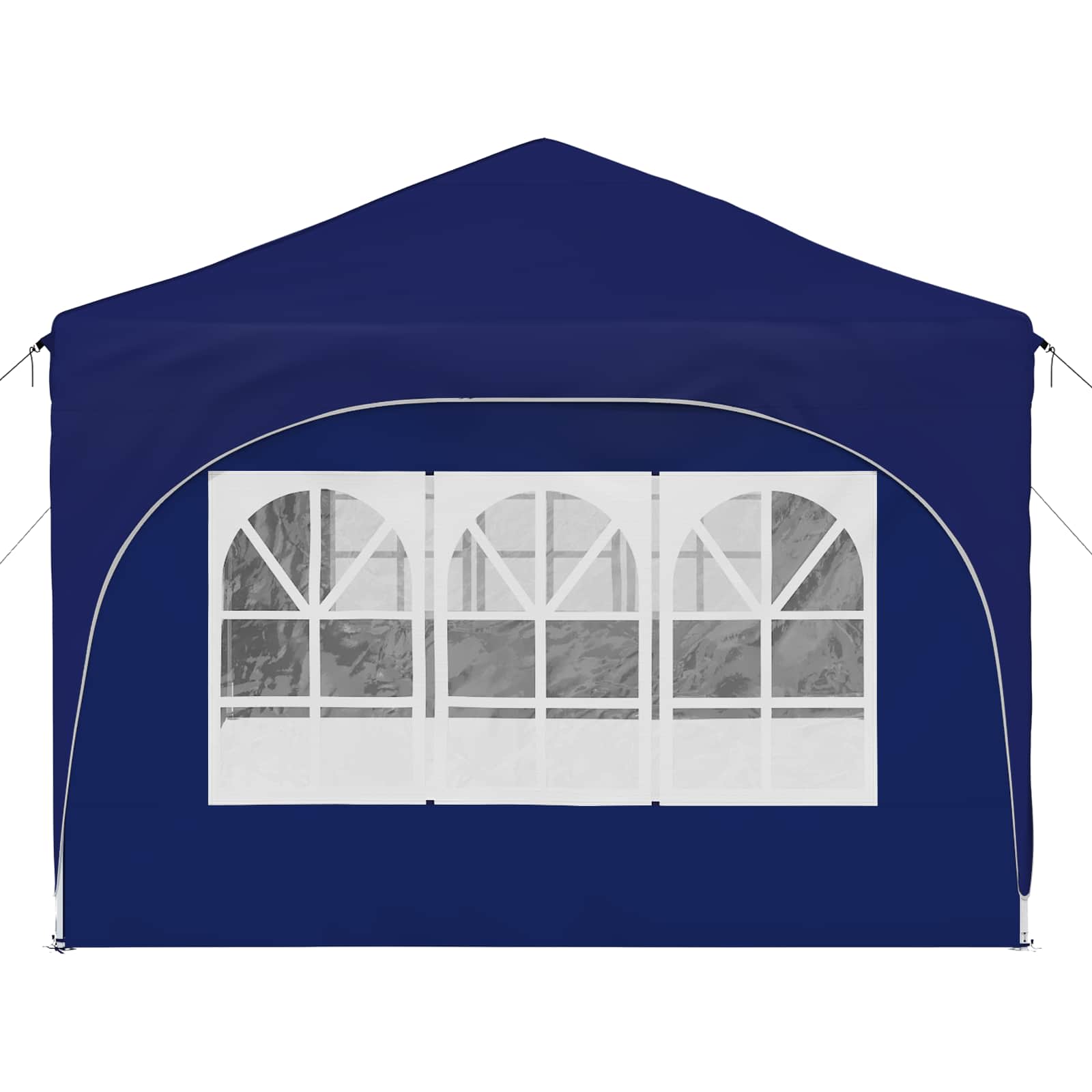 Tenda per feste a pop-up 575 x 288 x 245 cm Blu Tessuto Oxford