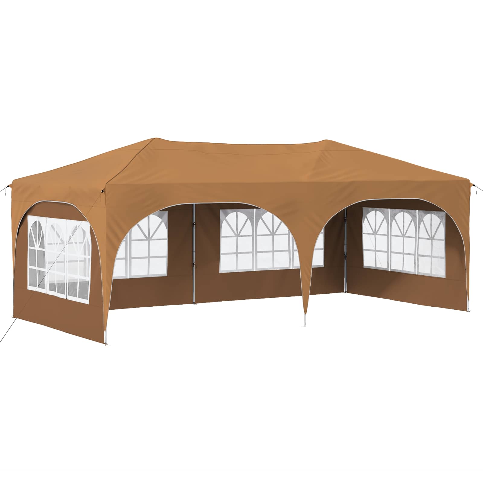 Tenda per feste a pop-up 575 x 288 x 245 cm Beige