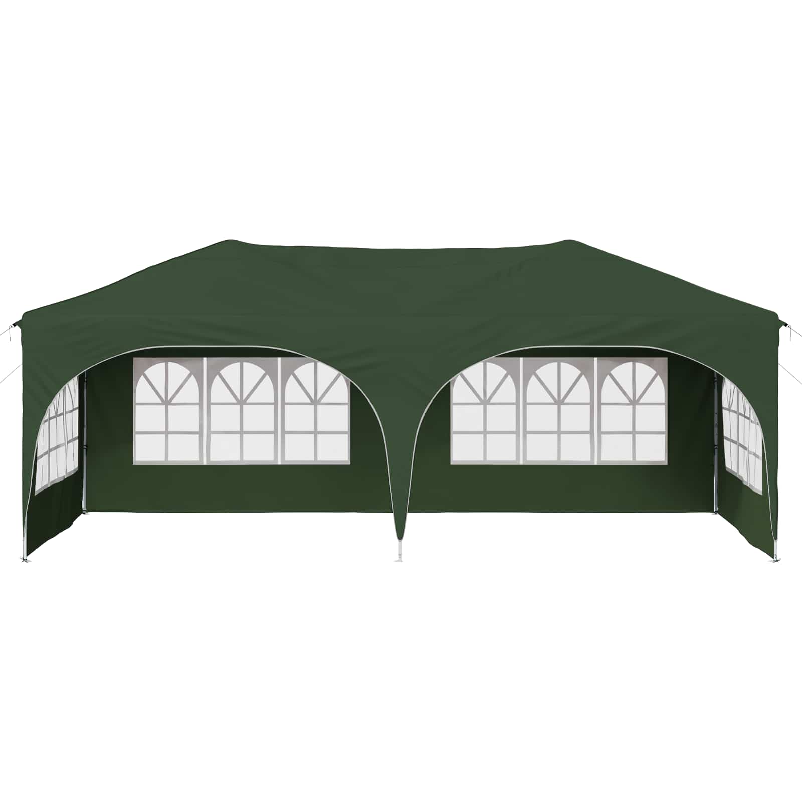 Tenda per feste a pop-up 575 x 288 x 245 cm Verde
