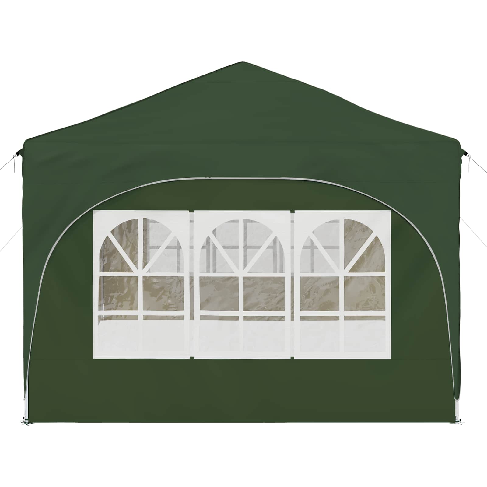 Tenda per feste a pop-up 575 x 288 x 245 cm Verde