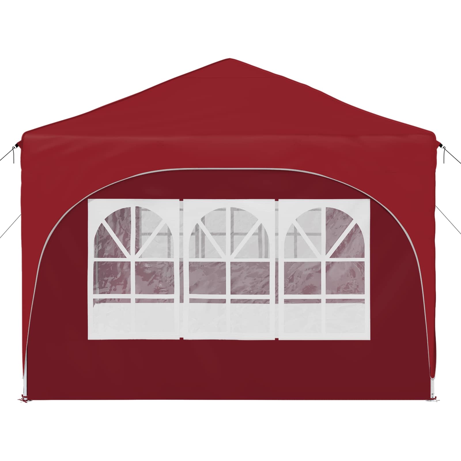 Tenda per feste a pop-up 575 x 288 x 245 cm Borgogna