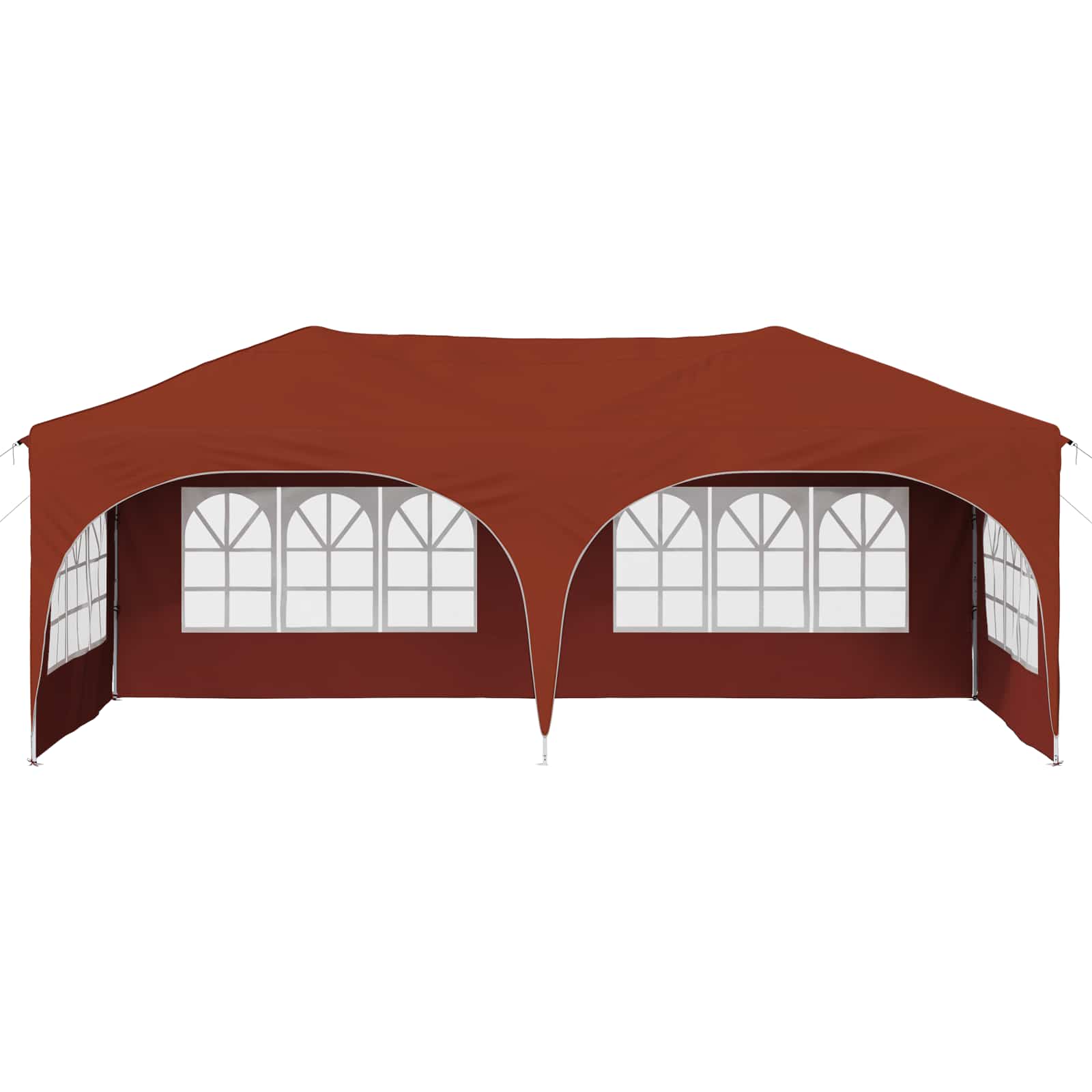 Tenda per feste a pop-up 575 x 288 x 245 cm Terracotta