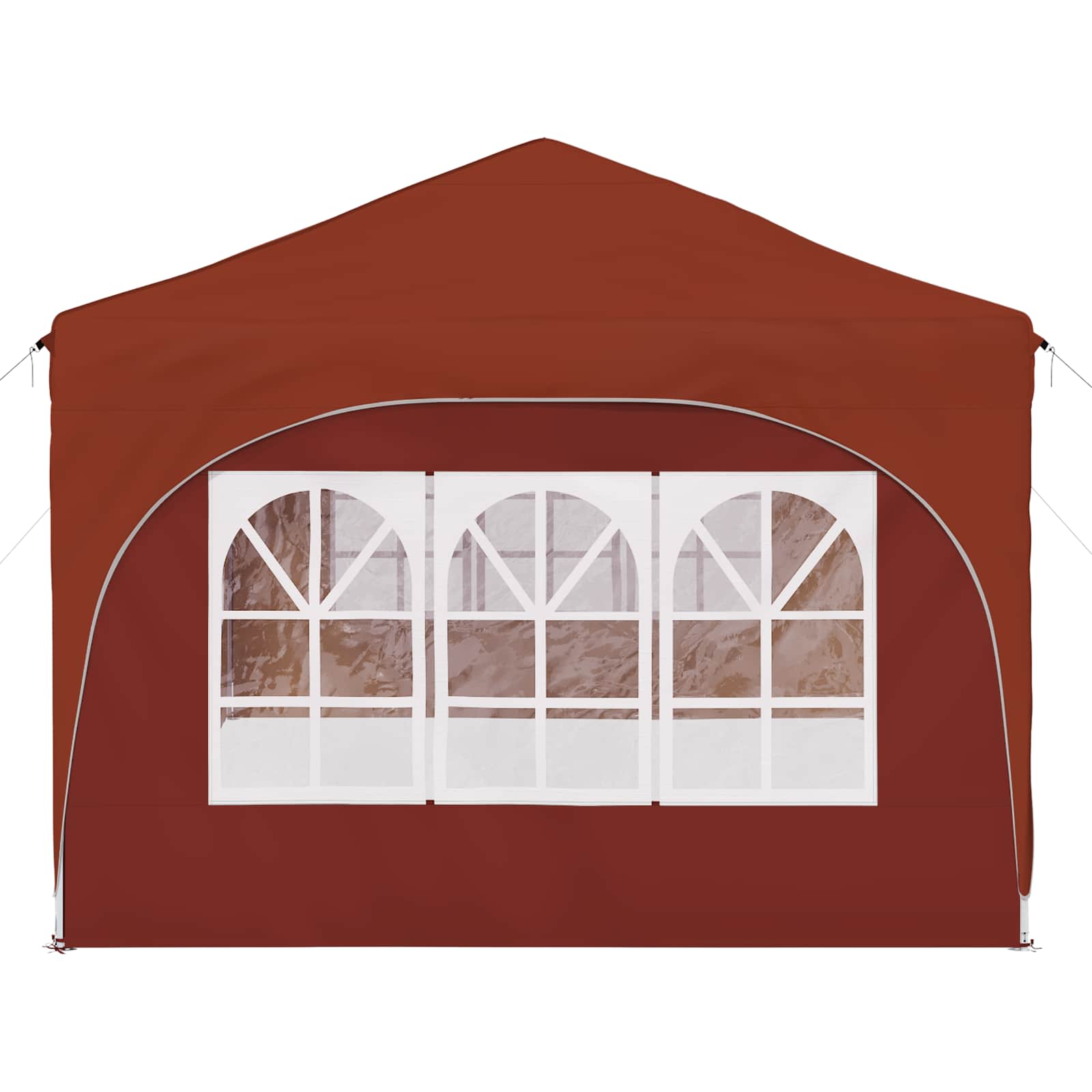 Tenda per feste a pop-up 575 x 288 x 245 cm Terracotta