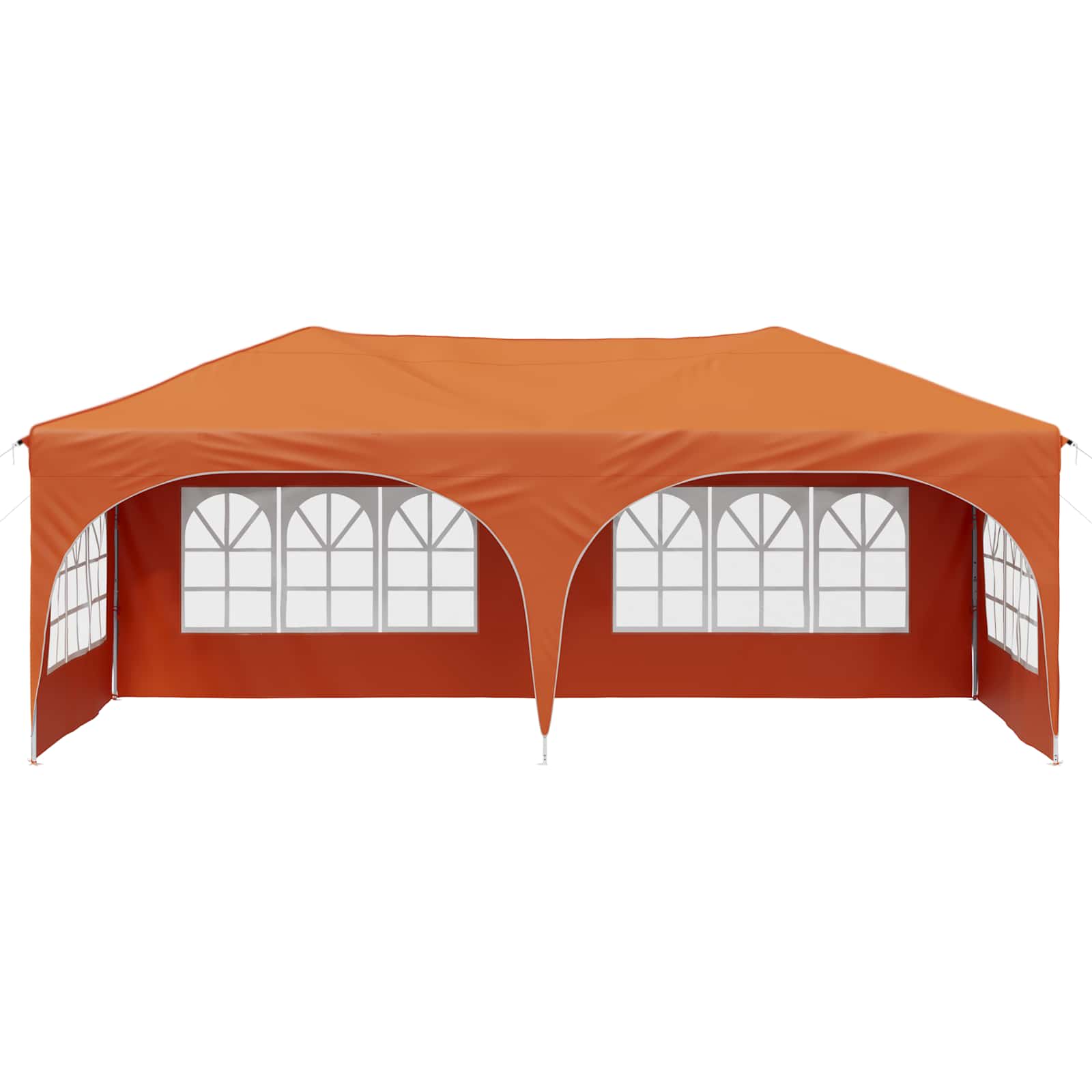 Tenda per feste a pop-up 575 x 288 x 245 cm Arancione
