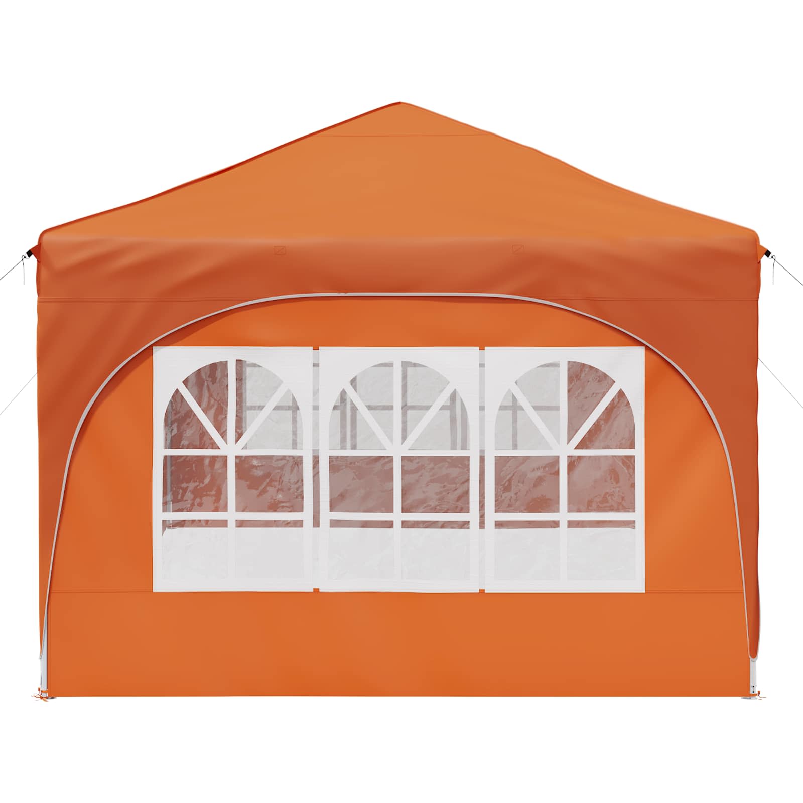 Tenda per feste a pop-up 575 x 288 x 245 cm Arancione