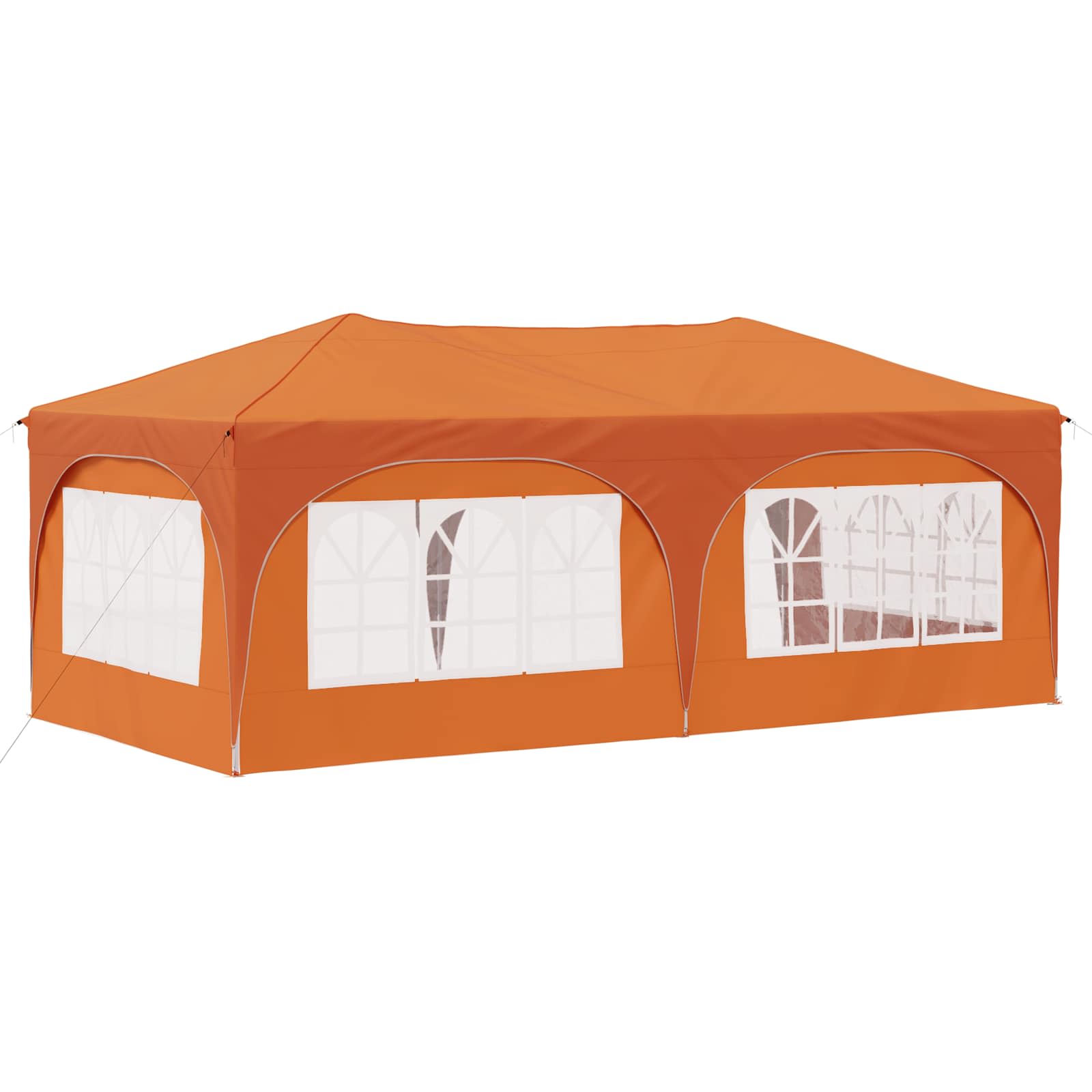 Tenda per feste a pop-up 575 x 288 x 245 cm Arancione