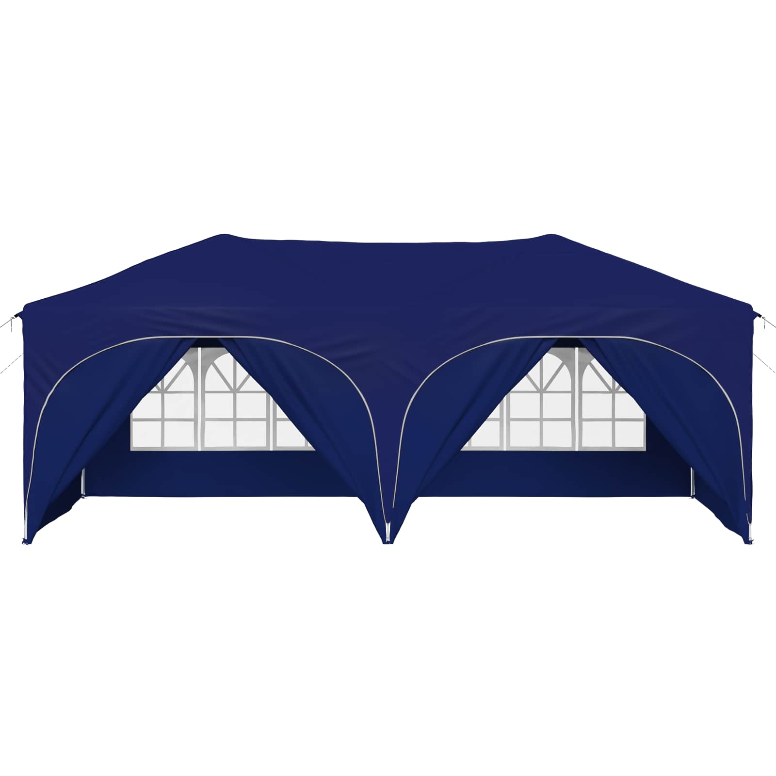 Tenda per feste a pop-up 575 x 288 x 245 cm Blu Tessuto Oxford