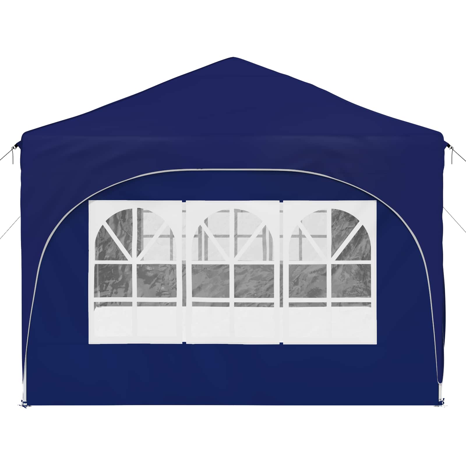 Tenda per feste a pop-up 575 x 288 x 245 cm Blu Tessuto Oxford