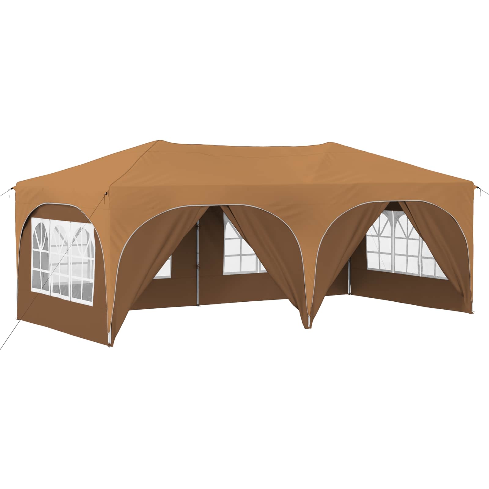 Tenda per feste a pop-up 575 x 288 x 245 cm Beige