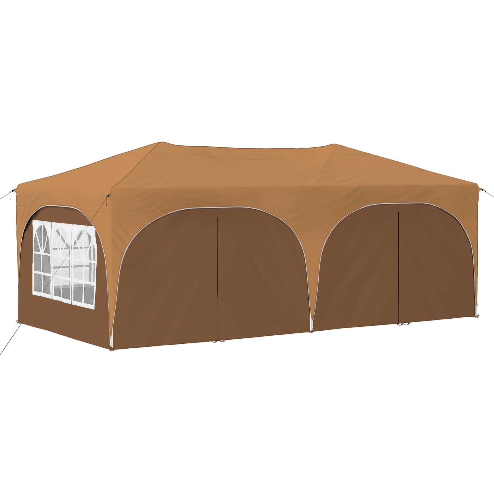 Tenda per feste a pop-up 575 x 288 x 245 cm Beige