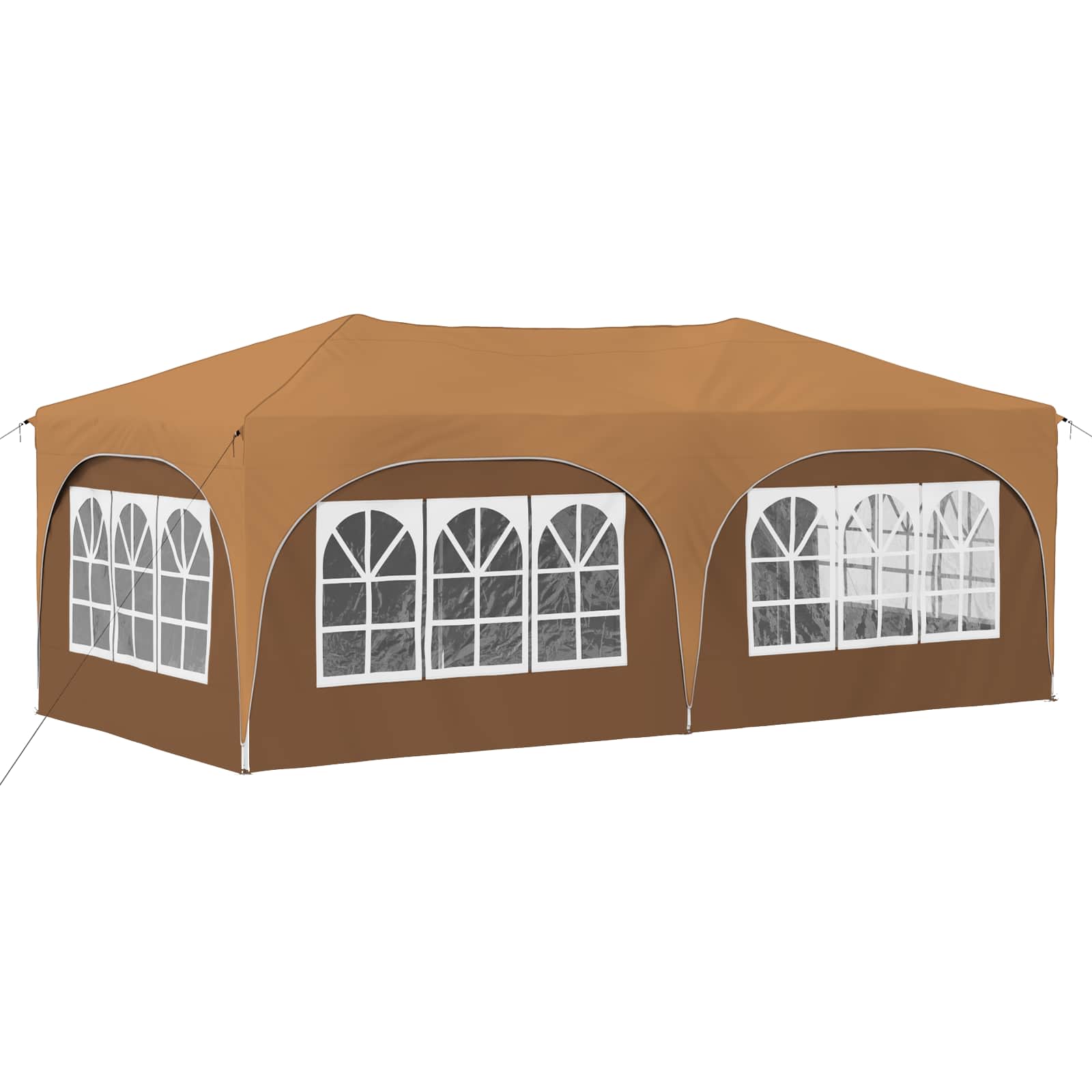 Tenda per feste a pop-up 575 x 288 x 245 cm Beige