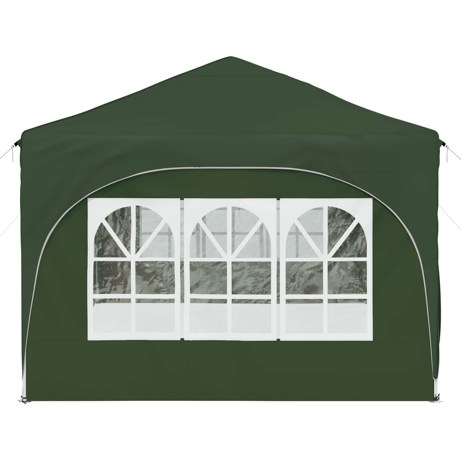 Tenda per feste a pop-up 575 x 288 x 245 cm Verde