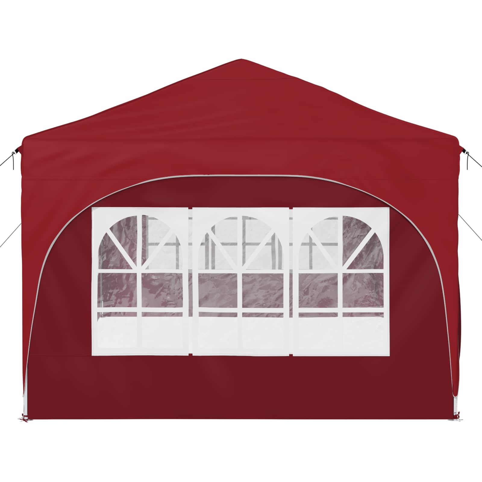 Tenda per feste a pop-up 575 x 288 x 245 cm Borgogna