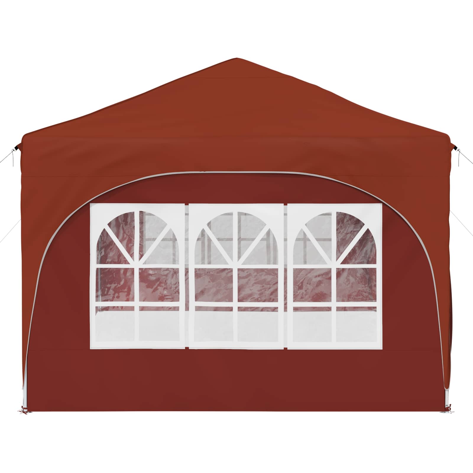 Tenda per feste a pop-up 575 x 288 x 245 cm Terracotta