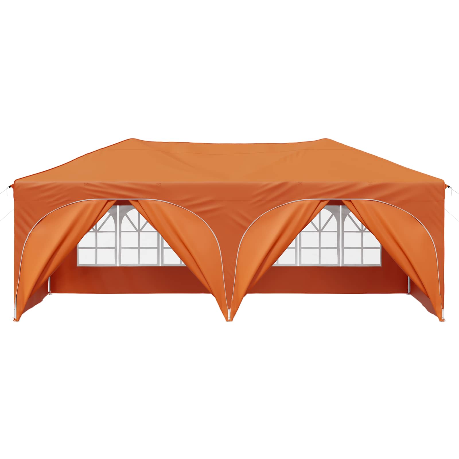Tenda per feste a pop-up 575 x 288 x 245 cm Arancione