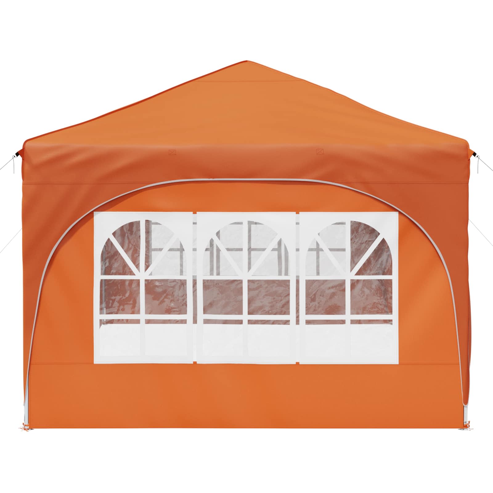 Tenda per feste a pop-up 575 x 288 x 245 cm Arancione
