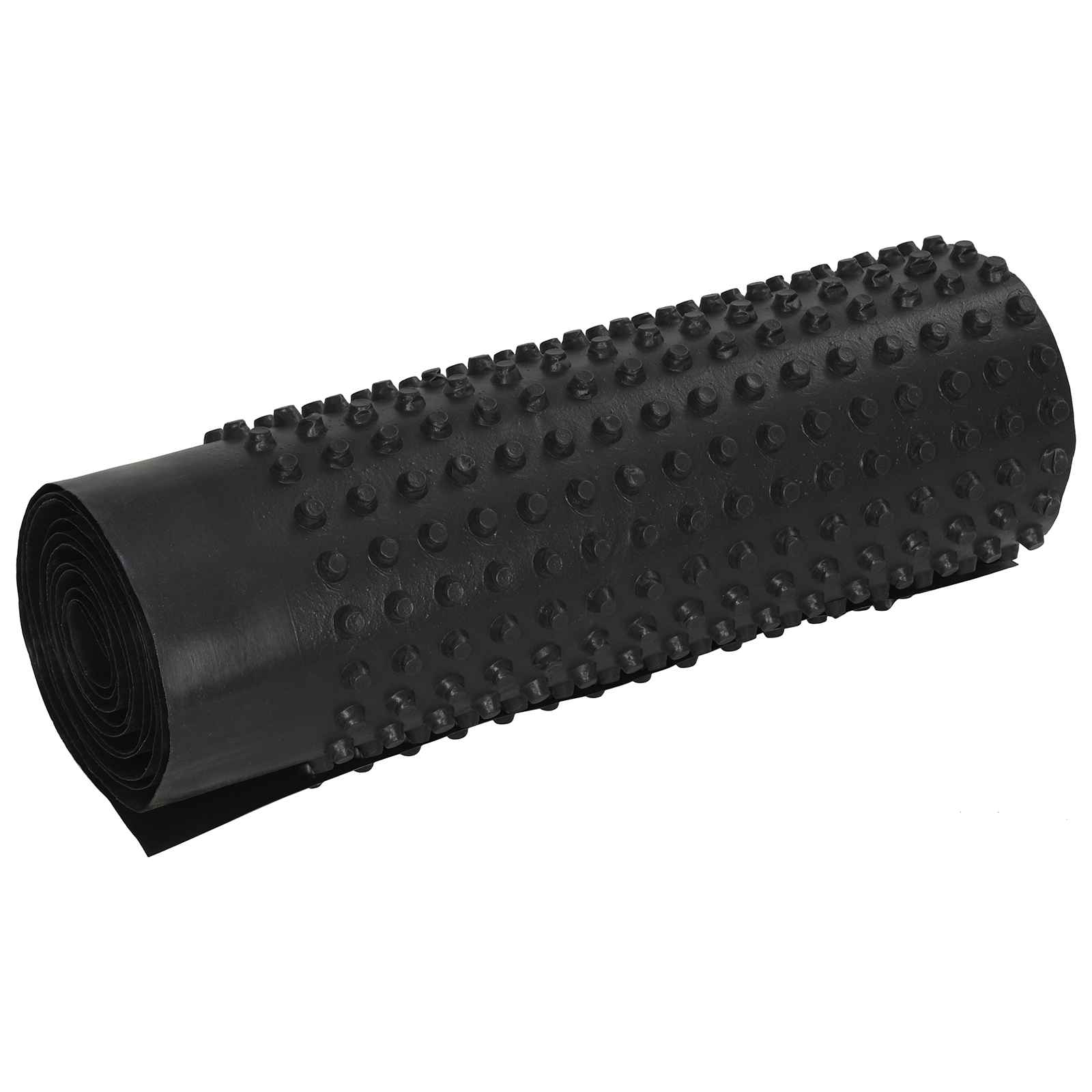 Foglio di drenaggio stampato 2 pz Nero 0,5 x 20 m HDPE