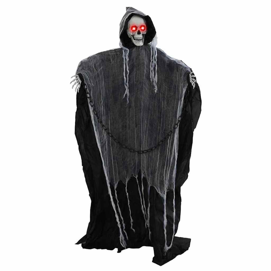 Tristo mietitore da appendere per Halloween SPOOKA Nero