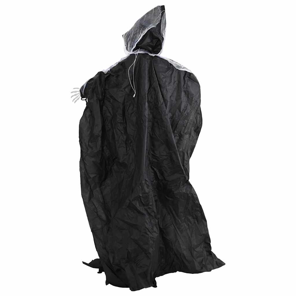 Tristo mietitore da appendere per Halloween SPOOKA Nero