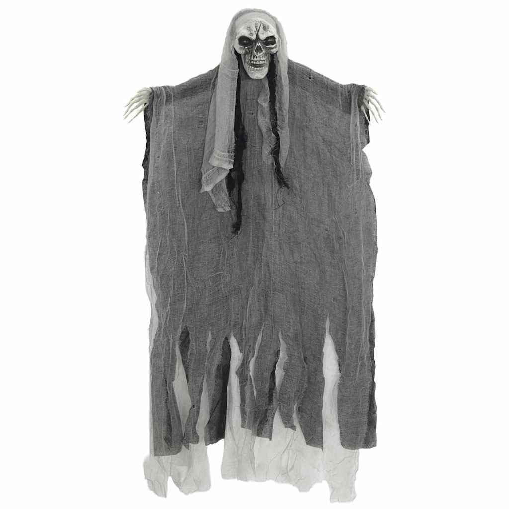Fantasma appeso di Halloween 3 pz Nero 66 x 110 cm Poliestere