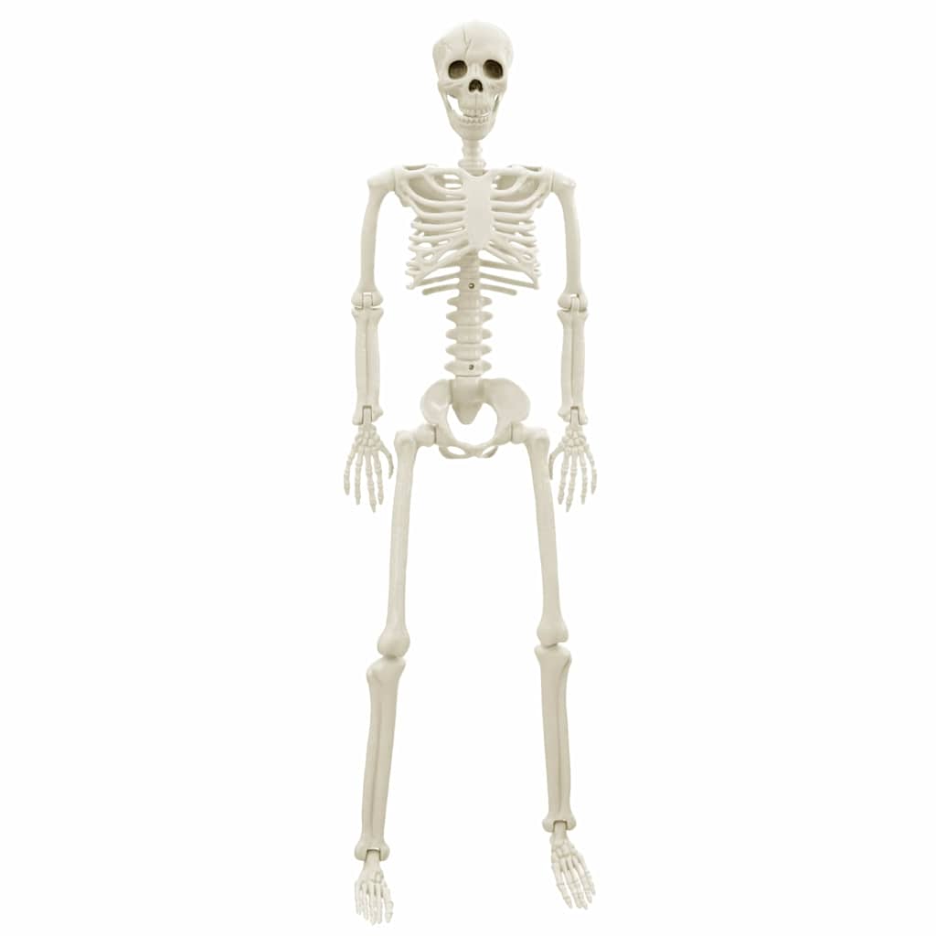 Scheletro di Halloween 2 pz Bianco 85 cm PVC