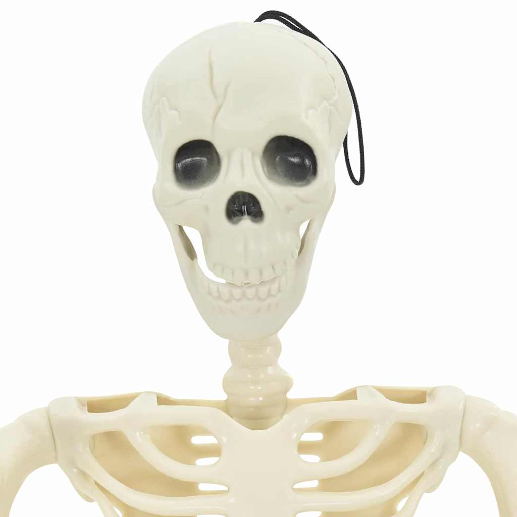 Scheletro di Halloween 2 pz Bianco 85 cm PVC