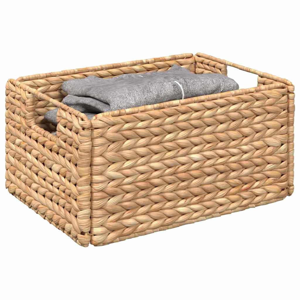 Cesti per Stoccaggio 2 pz Giacinto d'acqua 35 x 25 x 17 cm