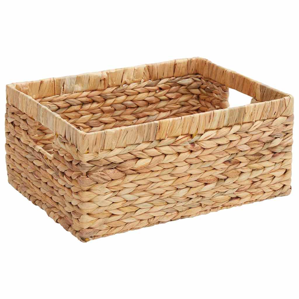 Cesti per Stoccaggio 3 pz Giacinto d'acqua 40 x 30 x 18 cm