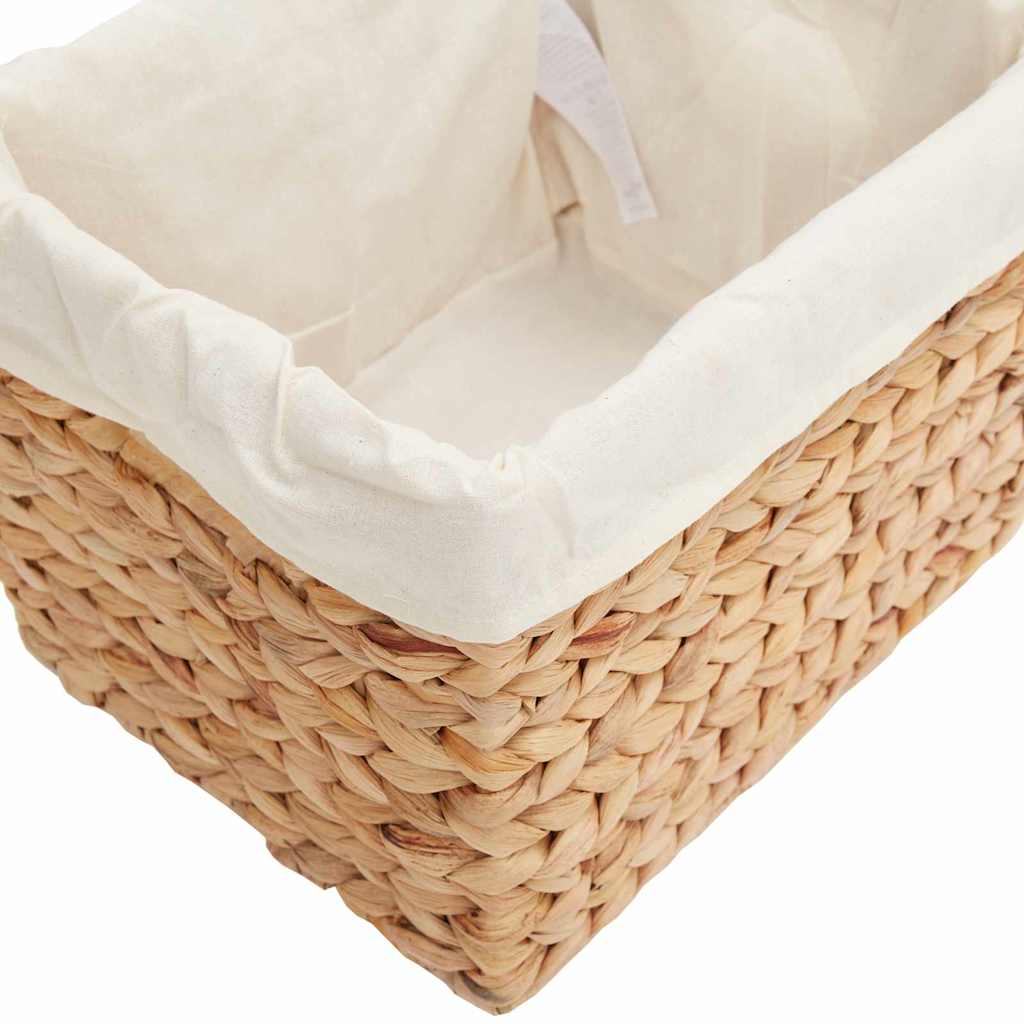 Cesti per Stoccaggio 3 pz Giacinto d'acqua 35 x 30 x 25 cm