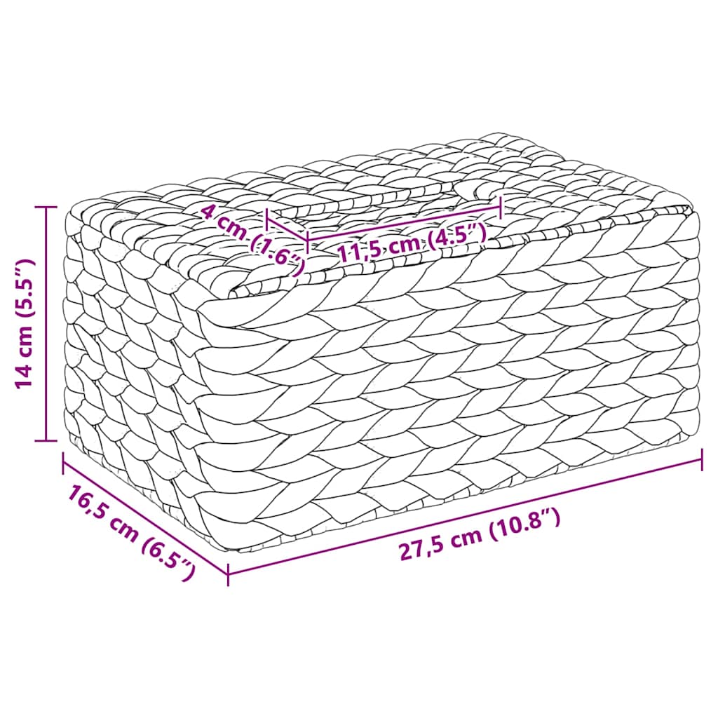 Coperte per Scatole di Fazzoletti 2 pz Giacinto d'acqua