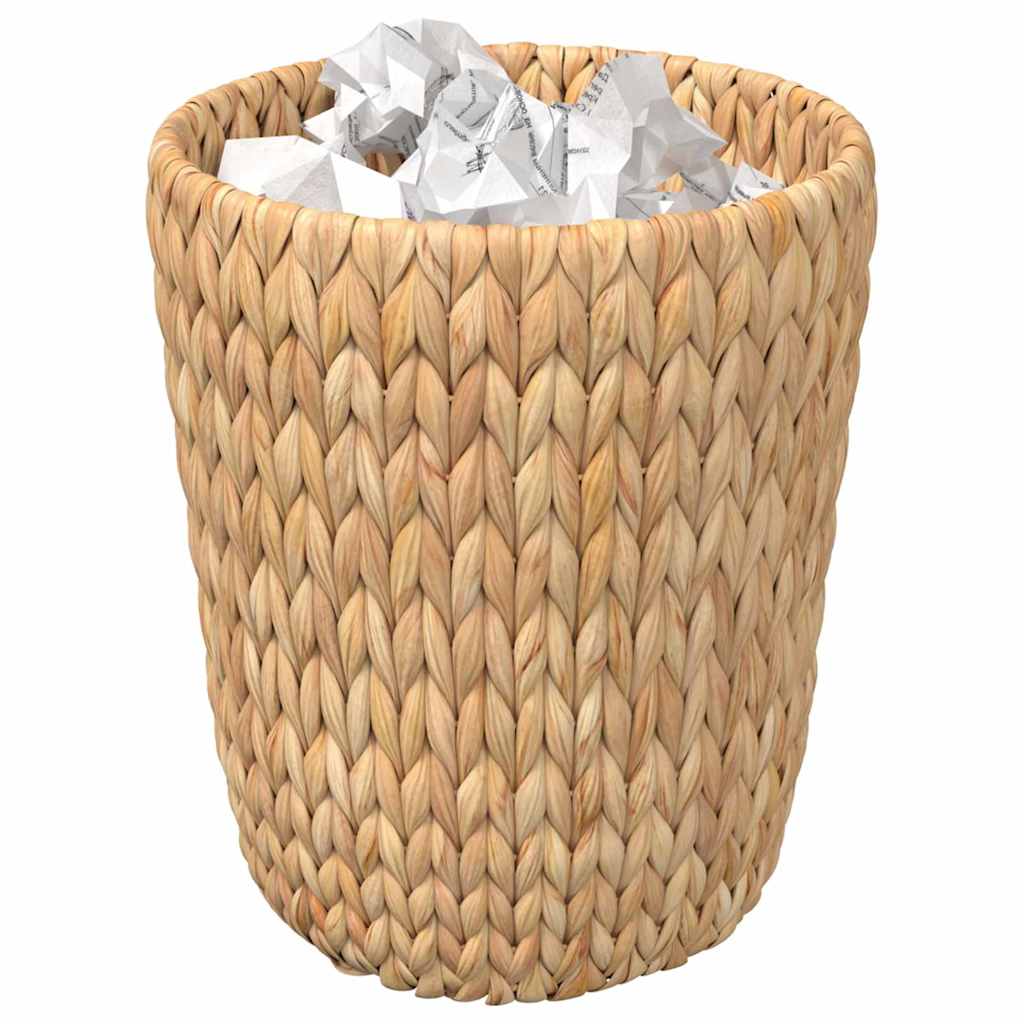 Cestini per Carta da Rifiuti 2 pz Giacinto d'acqua Naturale