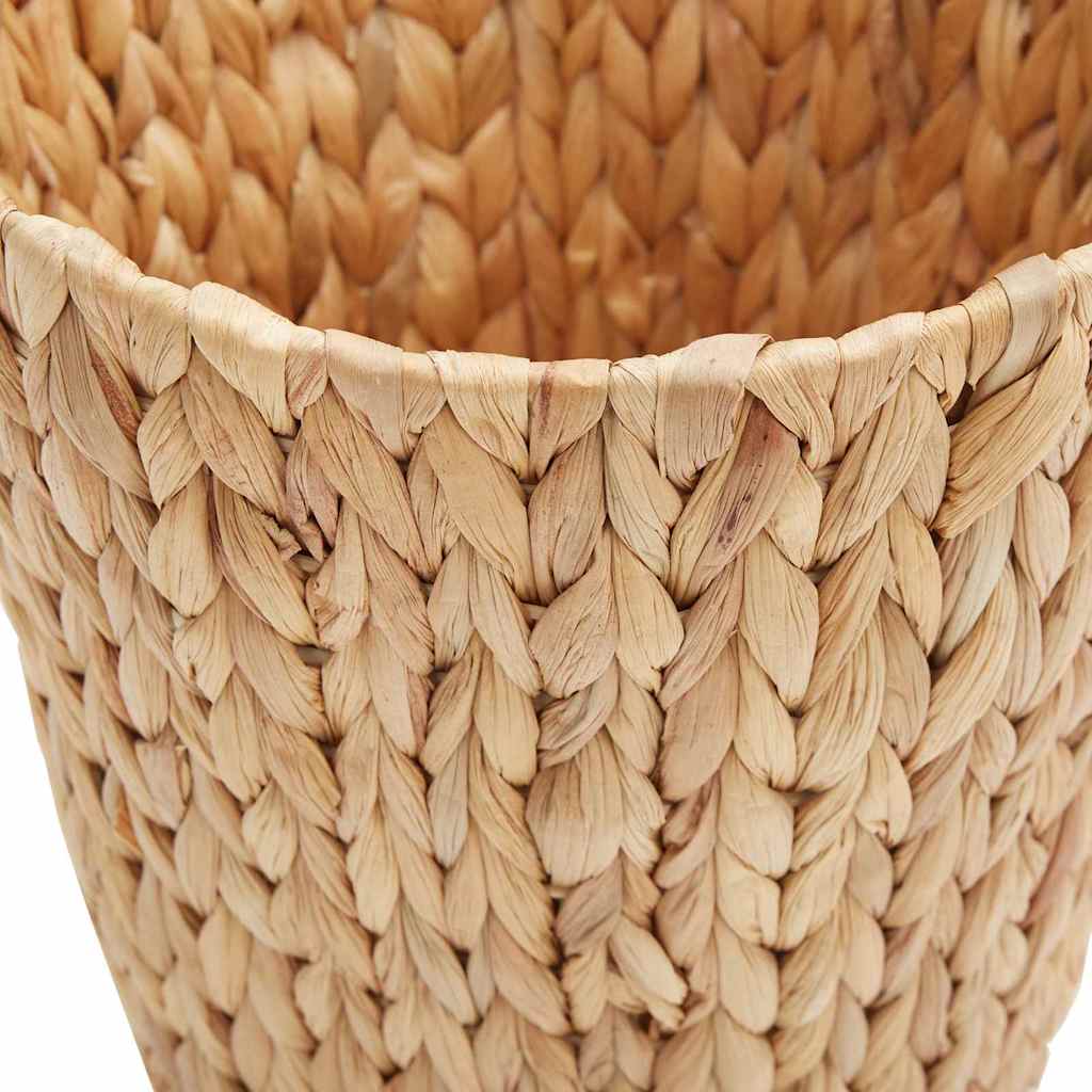 Cestini per Carta da Rifiuti 2 pz Giacinto d'acqua Naturale
