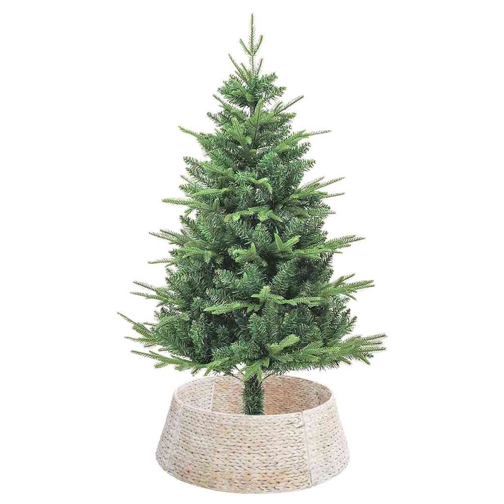 Collare per Albero di Natale Rotondo Bianco 75 x 75 x 25 cm