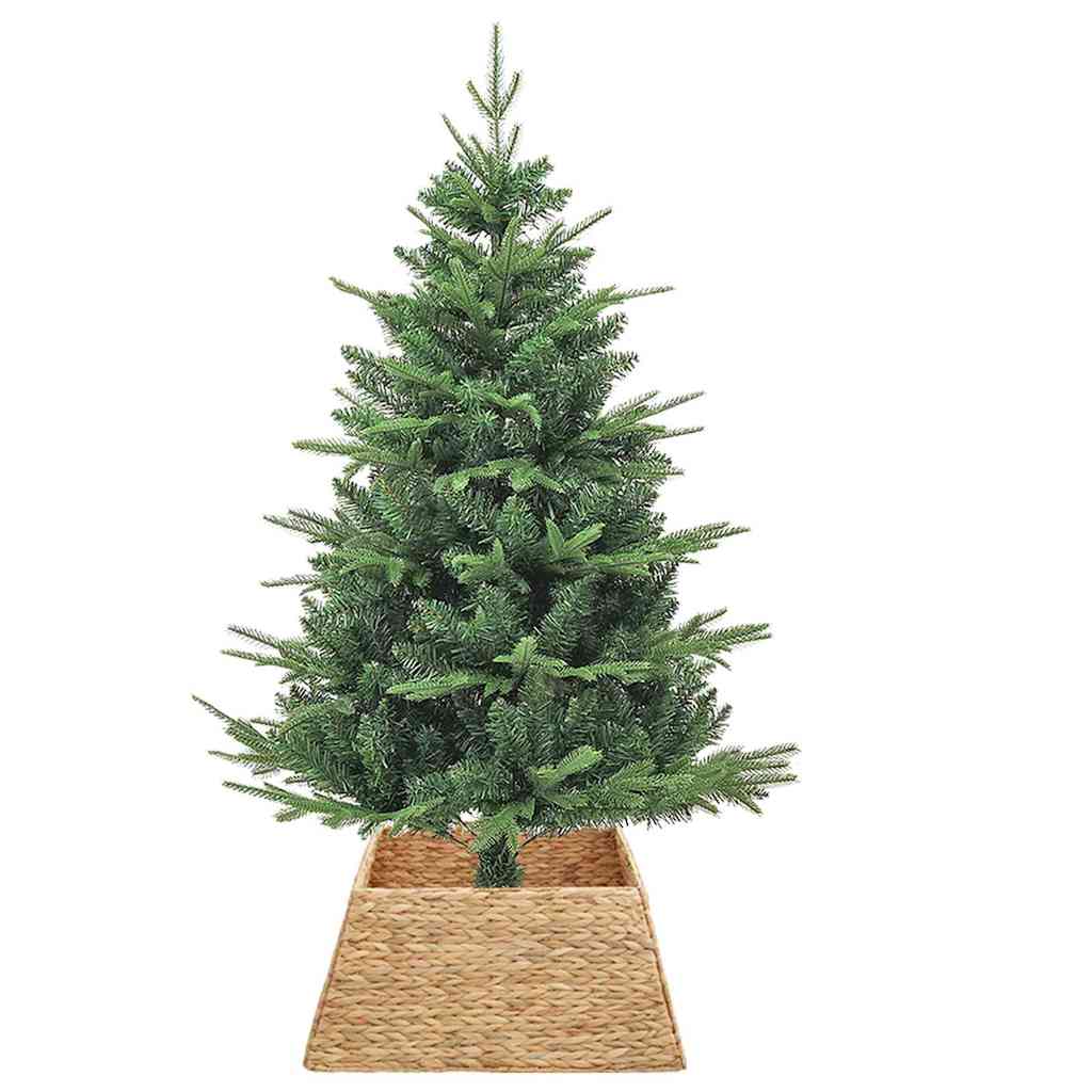 Collare per Albero di Natale Quadrato Marrone 70 x 70 x 28 cm