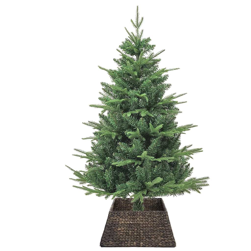 Collare per Albero di Natale Quadrato Nero 60 x 60 x 28 cm
