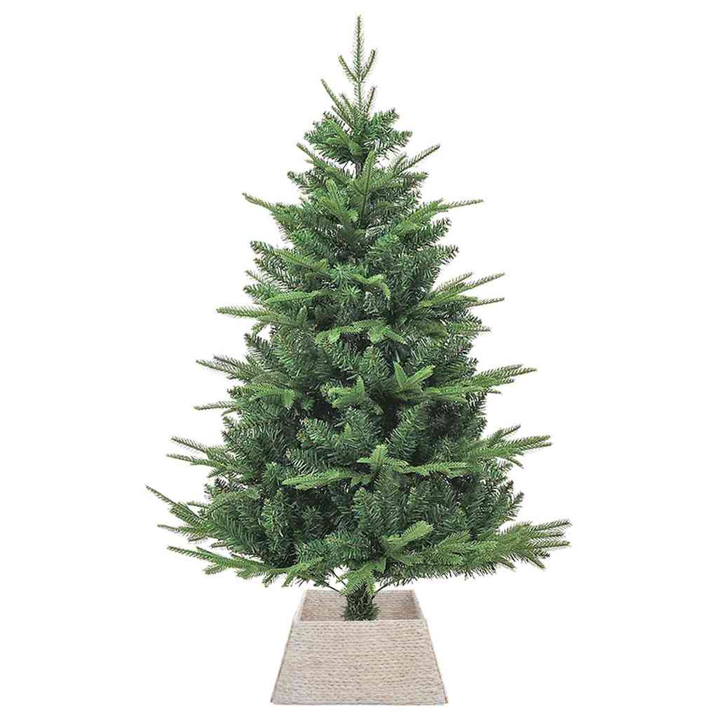 Collare per Albero di Natale Quadrato Bianco 50 x 50 x 25 cm
