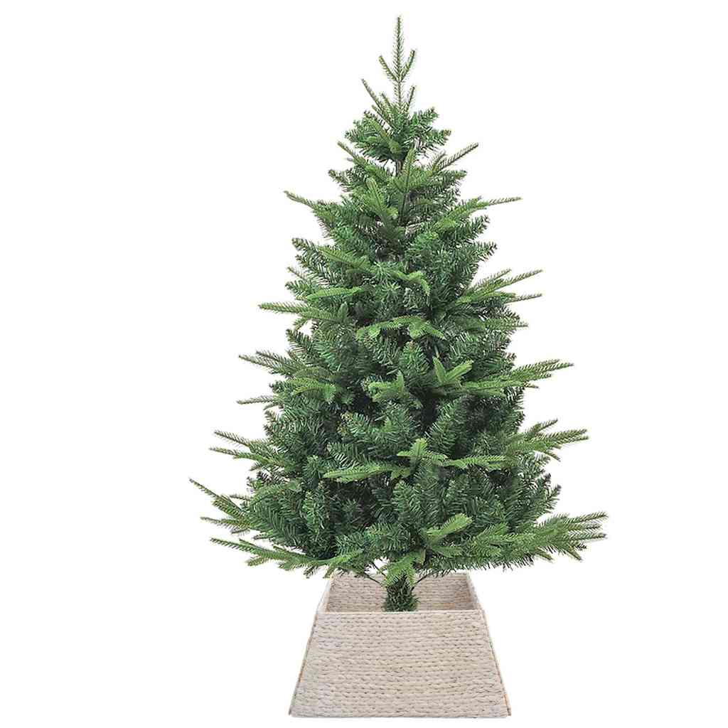 Collare per Albero di Natale Quadrato Bianco 60 x 60 x 28 cm