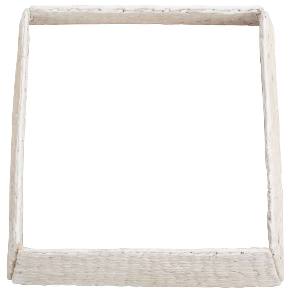 Collare per Albero di Natale Quadrato Bianco 70 x 70 x 28 cm