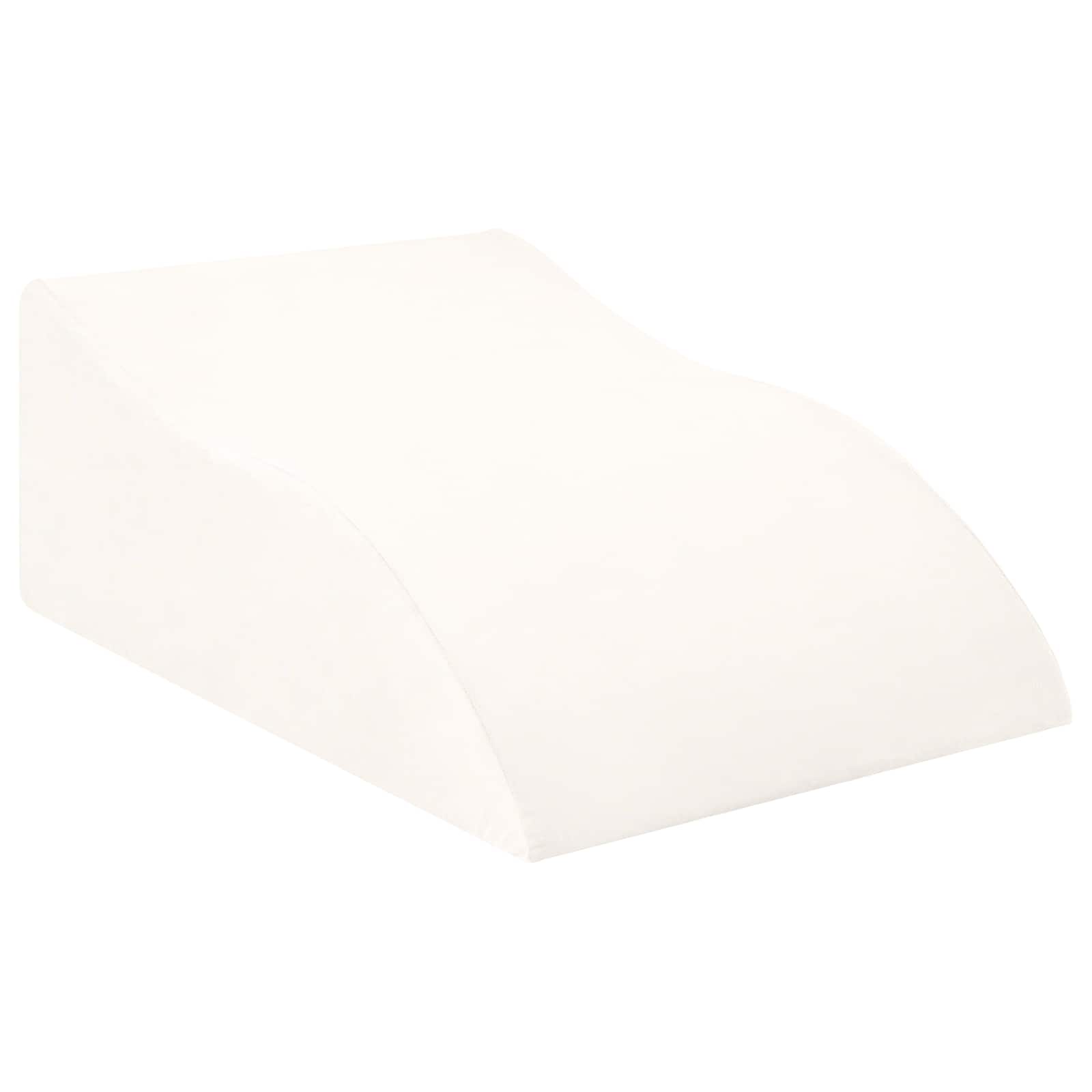 Cuscino per Gambe 68 x 41 x 24 cm Schiuma PU Bianco