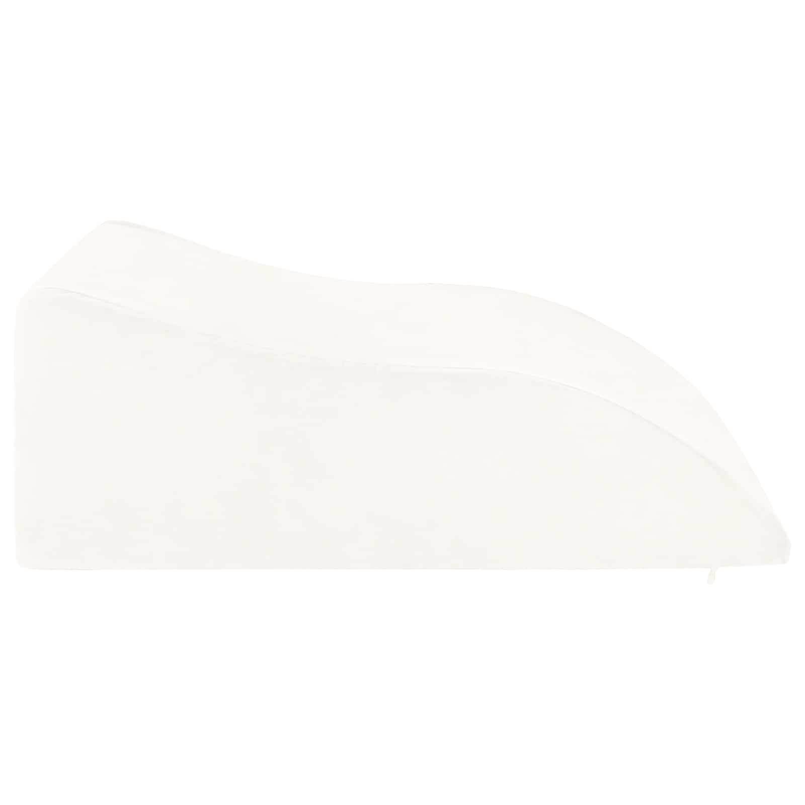 Cuscino per Gambe 68 x 41 x 24 cm Schiuma PU Bianco