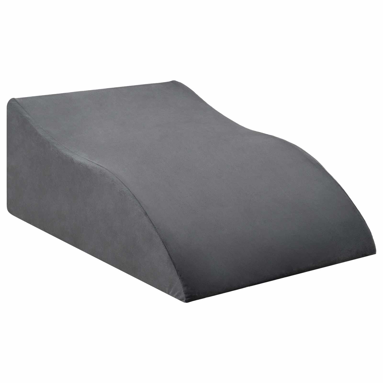 Cuscino per Gambe 68 x 41 x 24 cm Schiuma PU Grigio