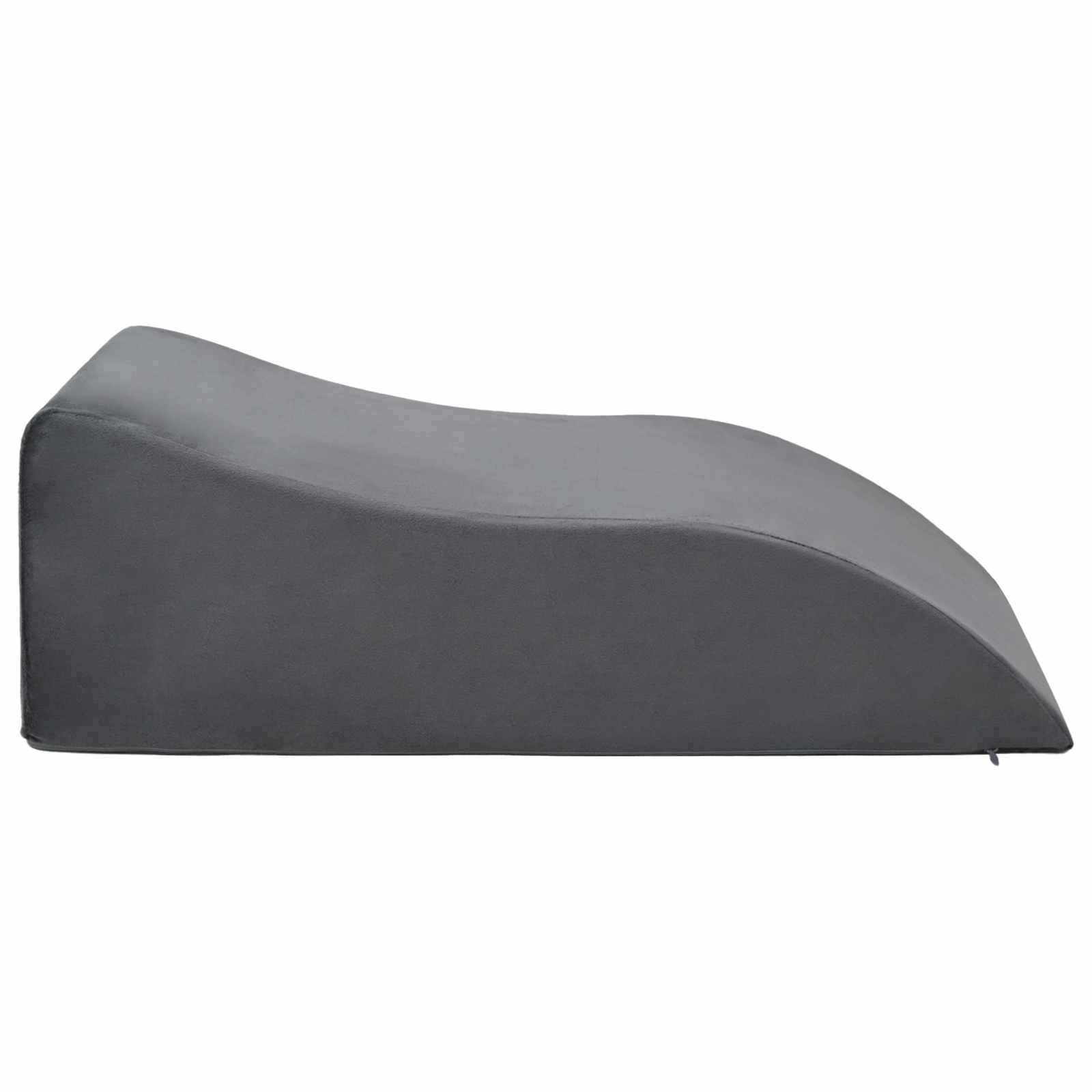 Cuscino per Gambe 68 x 41 x 21 cm Schiuma PU Grigio