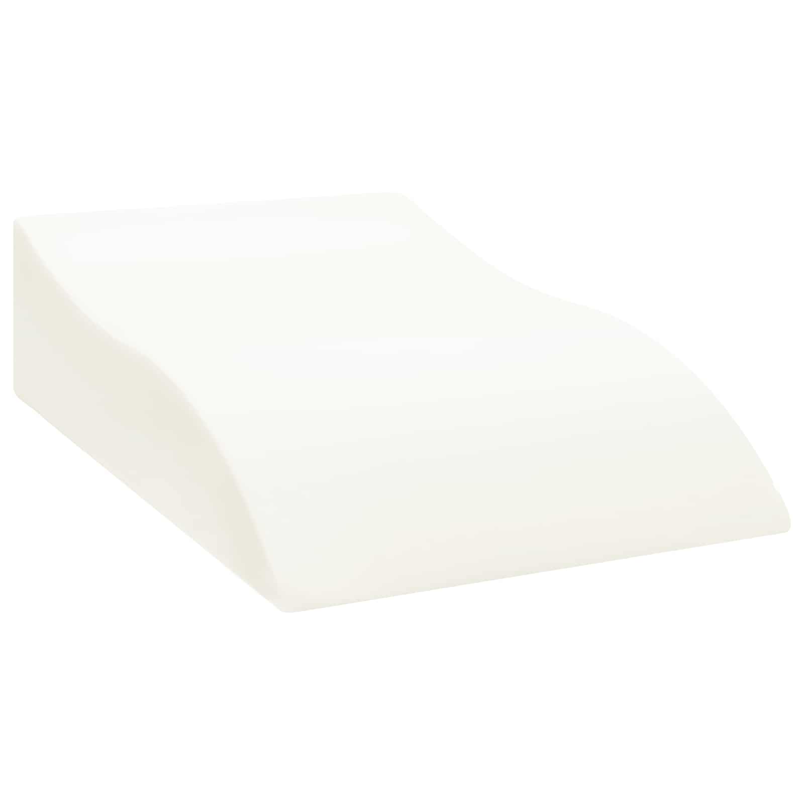 Cuscino per Gambe 68 x 40 x 18 cm Schiuma PU Grigio