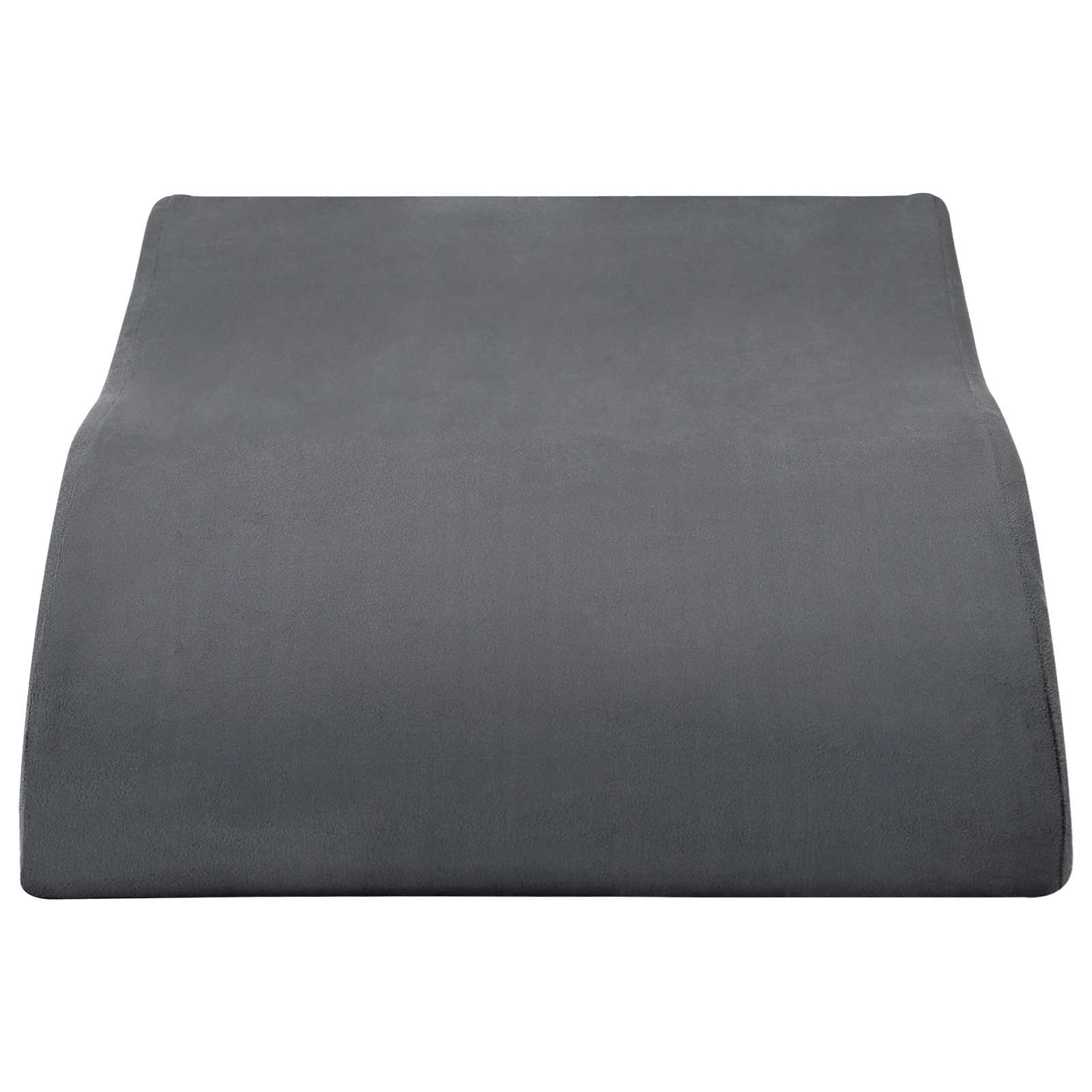 Cuscino per Gambe 68 x 40 x 18 cm Schiuma PU Grigio
